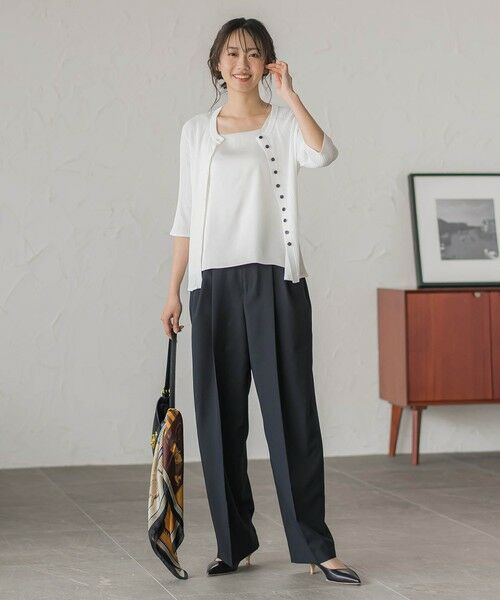 Droite lautreamont / ドロワットロートレアモン その他パンツ | サスペンダー付き2タックパンツ | 詳細12