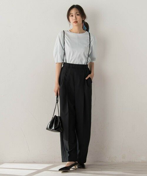 Droite lautreamont / ドロワットロートレアモン その他パンツ | サスペンダー付き2タックパンツ | 詳細15