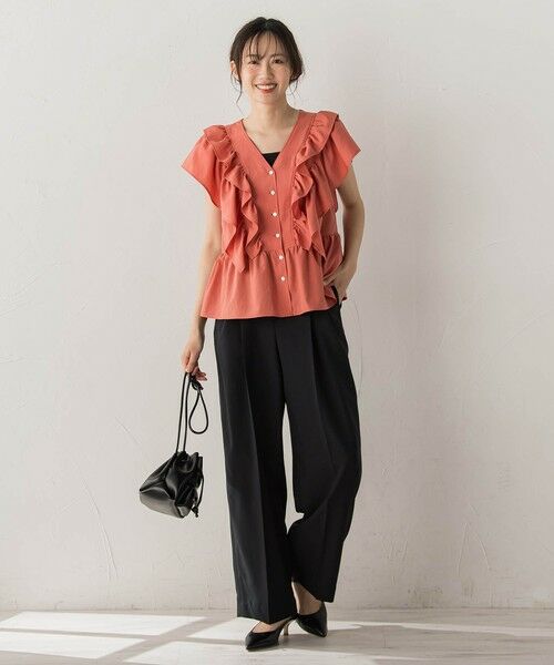 Droite lautreamont / ドロワットロートレアモン その他パンツ | サスペンダー付き2タックパンツ | 詳細16