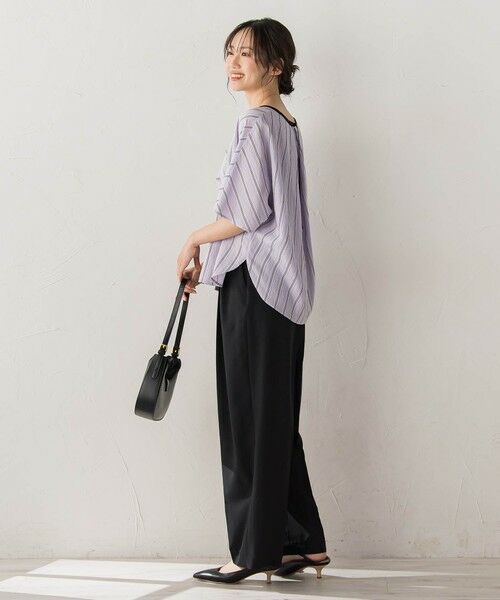 Droite lautreamont / ドロワットロートレアモン その他パンツ | サスペンダー付き2タックパンツ | 詳細4