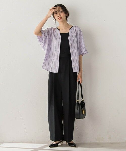 Droite lautreamont / ドロワットロートレアモン その他パンツ | サスペンダー付き2タックパンツ | 詳細6