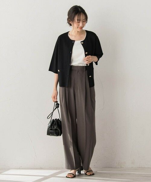 Droite lautreamont / ドロワットロートレアモン その他パンツ | サスペンダー付き2タックパンツ | 詳細23