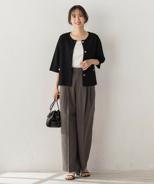 Droite lautreamont / ドロワットロートレアモン その他パンツ | サスペンダー付き2タックパンツ | 詳細24