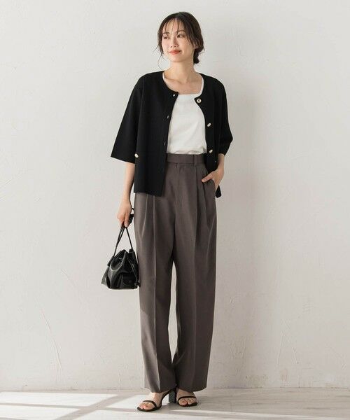 Droite lautreamont / ドロワットロートレアモン その他パンツ | サスペンダー付き2タックパンツ | 詳細25