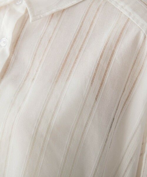 Droite lautreamont / ドロワットロートレアモン シャツ・ブラウス | 【WEB限定】T/Cストライプブラウス | 詳細7