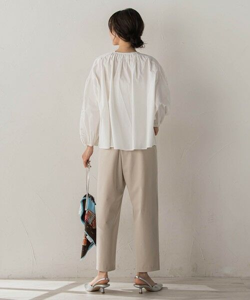 Droite lautreamont / ドロワットロートレアモン シャツ・ブラウス | フラワーエンブロイダリーブラウス | 詳細8