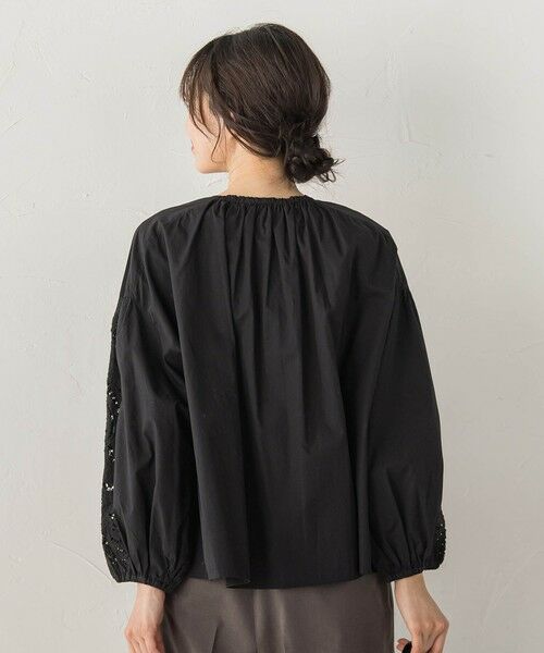 Droite lautreamont / ドロワットロートレアモン シャツ・ブラウス | フラワーエンブロイダリーブラウス | 詳細12