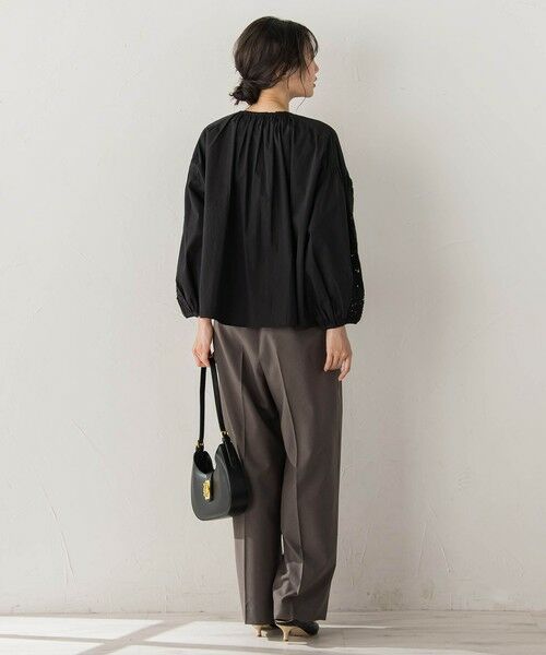 Droite lautreamont / ドロワットロートレアモン シャツ・ブラウス | フラワーエンブロイダリーブラウス | 詳細16