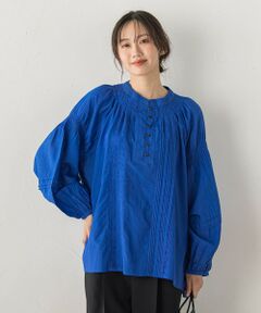 Droite lautreamont / ドロワットロートレアモン シャツ・ブラウス | コットンシアーボイルブラウス