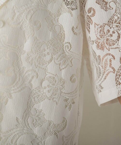 Droite lautreamont / ドロワットロートレアモン シャツ・ブラウス | PAISLEY COTTON LACEブラウス | 詳細7