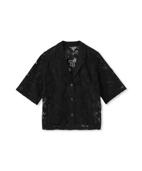 Droite lautreamont / ドロワットロートレアモン シャツ・ブラウス | PAISLEY COTTON LACEブラウス | 詳細18