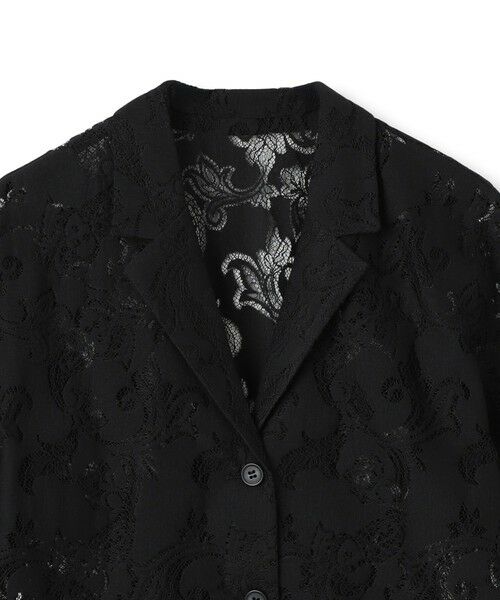 Droite lautreamont / ドロワットロートレアモン シャツ・ブラウス | PAISLEY COTTON LACEブラウス | 詳細20