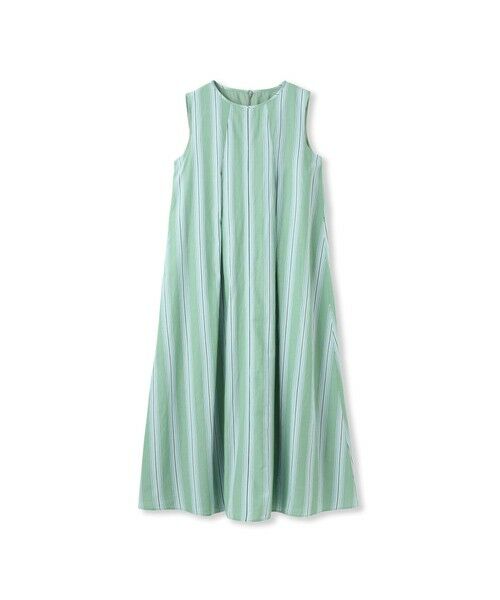 Droite lautreamont / ドロワットロートレアモン ロング・マキシ丈ワンピース | MULTI COTTONストライプワンピース | 詳細6