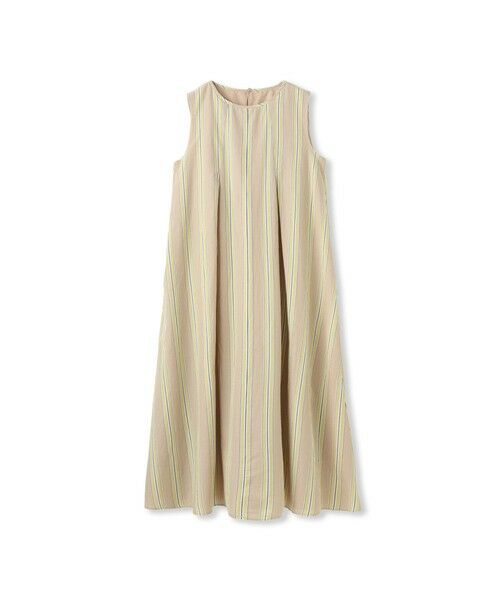 Droite lautreamont / ドロワットロートレアモン ロング・マキシ丈ワンピース | MULTI COTTONストライプワンピース | 詳細15