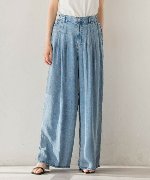 Droite lautreamont / ドロワットロートレアモン その他パンツ | Air DENIM ワイドパンツ | 詳細7