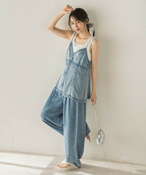 Droite lautreamont / ドロワットロートレアモン その他パンツ | Air DENIM ワイドパンツ | 詳細15