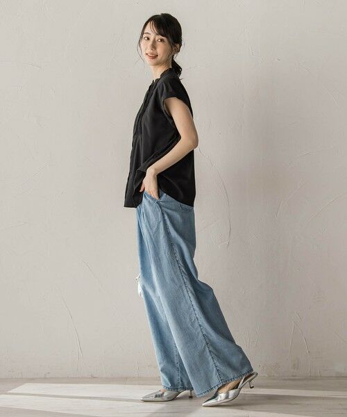 Droite lautreamont / ドロワットロートレアモン その他パンツ | Air DENIM ワイドパンツ | 詳細16