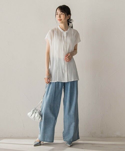 Droite lautreamont / ドロワットロートレアモン その他パンツ | Air DENIM ワイドパンツ | 詳細17