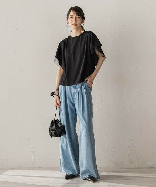 Droite lautreamont / ドロワットロートレアモン その他パンツ | Air DENIM ワイドパンツ | 詳細19