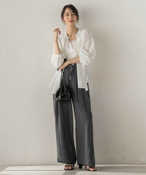 Droite lautreamont / ドロワットロートレアモン その他パンツ | Air DENIM ワイドパンツ | 詳細19