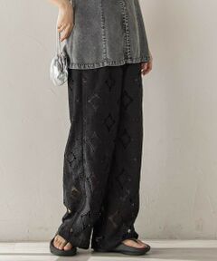 Droite lautreamont / ドロワットロートレアモン その他パンツ | カットワーク刺繍レースパンツ