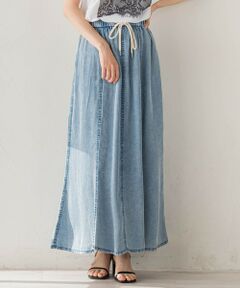 Droite lautreamont / ドロワットロートレアモン ミニ・ひざ丈スカート | Air DENIM マーメイドスカート