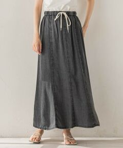 Droite lautreamont / ドロワットロートレアモン ミニ・ひざ丈スカート | Air DENIM マーメイドスカート