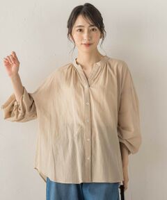 Droite lautreamont / ドロワットロートレアモン シャツ・ブラウス | スキッパーギャザーブラウス
