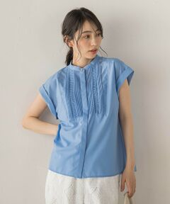 Droite lautreamont / ドロワットロートレアモン シャツ・ブラウス | 【WEB限定】サスティナコットンライクローンブラウス