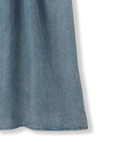 Droite lautreamont / ドロワットロートレアモン ロング・マキシ丈ワンピース | Air DENIMワンピース | 詳細13