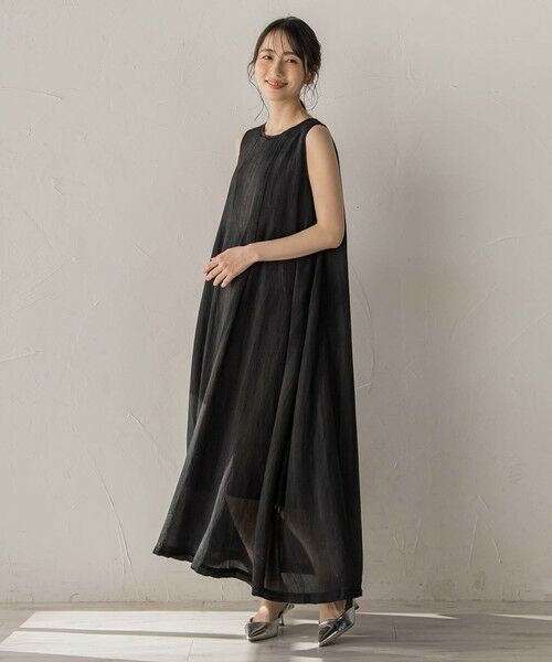Droite lautreamont / ドロワットロートレアモン ロング・マキシ丈ワンピース | Hand MadeブラストデニムZIPワンピース | 詳細2