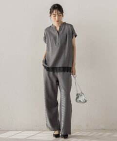 Droite lautreamont / ドロワットロートレアモン ロング・マキシ丈ワンピース | カルゼヴィンテージバンドカラーセットアップ