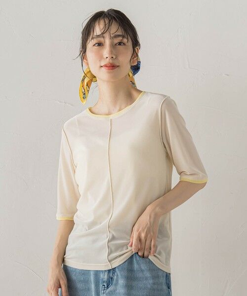 Droite lautreamont / ドロワットロートレアモン シャツ・ブラウス | シアーベロアTシャツ | 詳細1