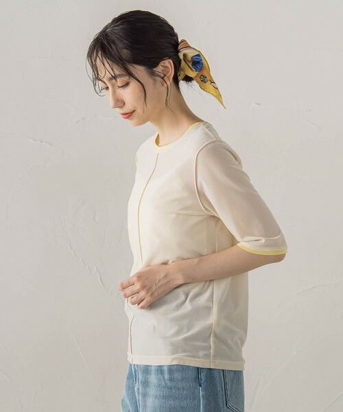 Droite lautreamont / ドロワットロートレアモン シャツ・ブラウス | シアーベロアTシャツ | 詳細2