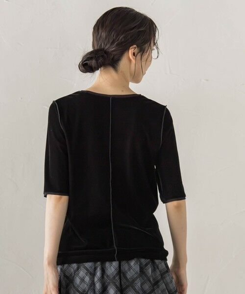 Droite lautreamont / ドロワットロートレアモン シャツ・ブラウス | シアーベロアTシャツ | 詳細12