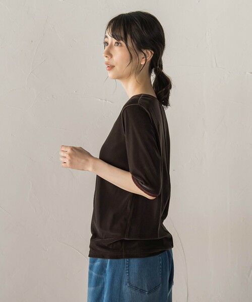 Droite lautreamont / ドロワットロートレアモン シャツ・ブラウス | シアーベロアTシャツ | 詳細17