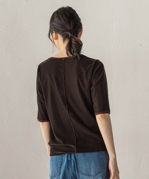 Droite lautreamont / ドロワットロートレアモン シャツ・ブラウス | シアーベロアTシャツ | 詳細18