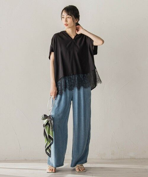 Droite lautreamont / ドロワットロートレアモン その他パンツ | Air DENIMイージーパンツ | 詳細15