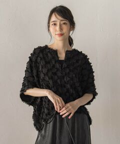 Droite lautreamont / ドロワットロートレアモン シャツ・ブラウス | ジャガードフリンジブラウス
