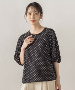 Droite lautreamont / ドロワットロートレアモン シャツ・ブラウス | 【WEB限定】サッカードットブラウス