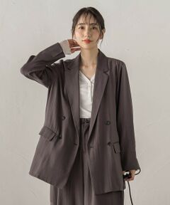 Droite lautreamont / ドロワットロートレアモン テーラードジャケット | サマーウールテーラージャケット≪セットアップ対応≫