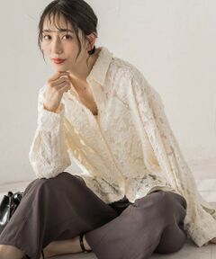 Droite lautreamont / ドロワットロートレアモン シャツ・ブラウス | シアージャガードシャツ