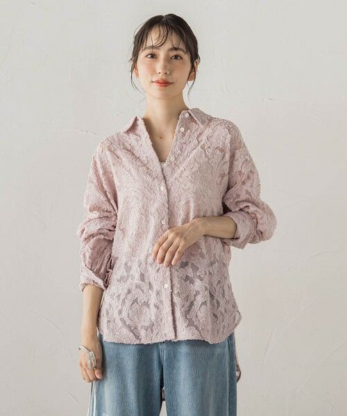 Droite lautreamont / ドロワットロートレアモン シャツ・ブラウス | シアージャガードシャツ | 詳細18