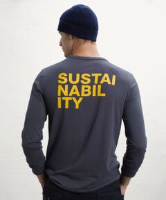 ECOALF / エコアルフ その他トップス | NABIL メッセージ ロンT  / NABIL LONG-SLEEVED T-SHIRT MAN