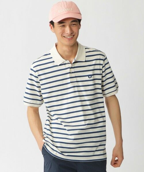 セール】 STRIPES ボーダー ポロシャツ / STRIPES POLO SHIRT MAN