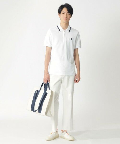 ECOALF / エコアルフ その他トップス | RAYAN ライン ポロシャツ / RAYAN JERSEY POLO SHIRT MAN | 詳細1