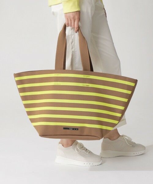 ECOALF / エコアルフ バッグ | UTO ボーダー ショッパーバッグ / SPOO MESH BEACH SIZE SHOPPER UNISEX | 詳細1