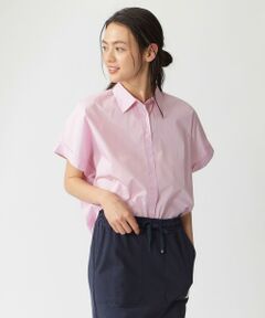 ISA オーガニックコットン シャツ / ISA SHORT SLEEVE SHIRT WOMAN