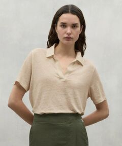 TROMS スキッパーポロ / TROMS LINEN T-SHIRT WOMAN