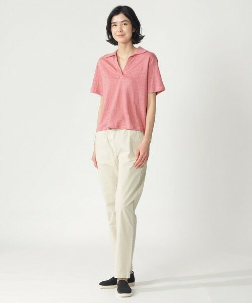 ECOALF / エコアルフ その他トップス | TROMS スキッパーポロ / TROMS LINEN T-SHIRT WOMAN | 詳細2